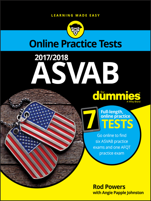 Title details for 2017/2018 ASVAB For Dummies with Online Practice by Rod Powers - Available